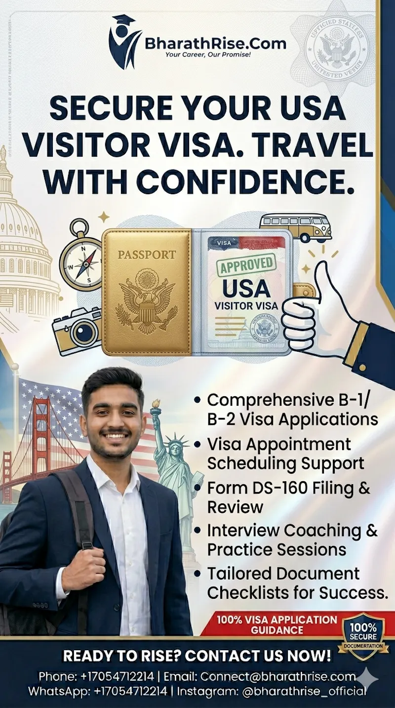 BharathRise.com screenshot 1