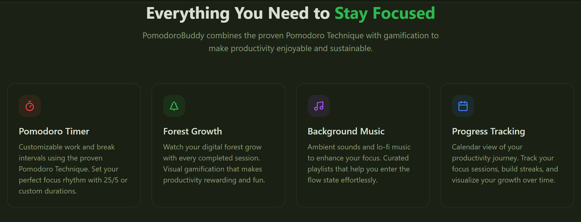 PomodoroBuddy gallery image