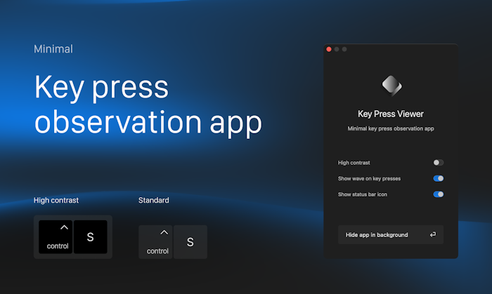 Key Press Viewer for macOS产品图