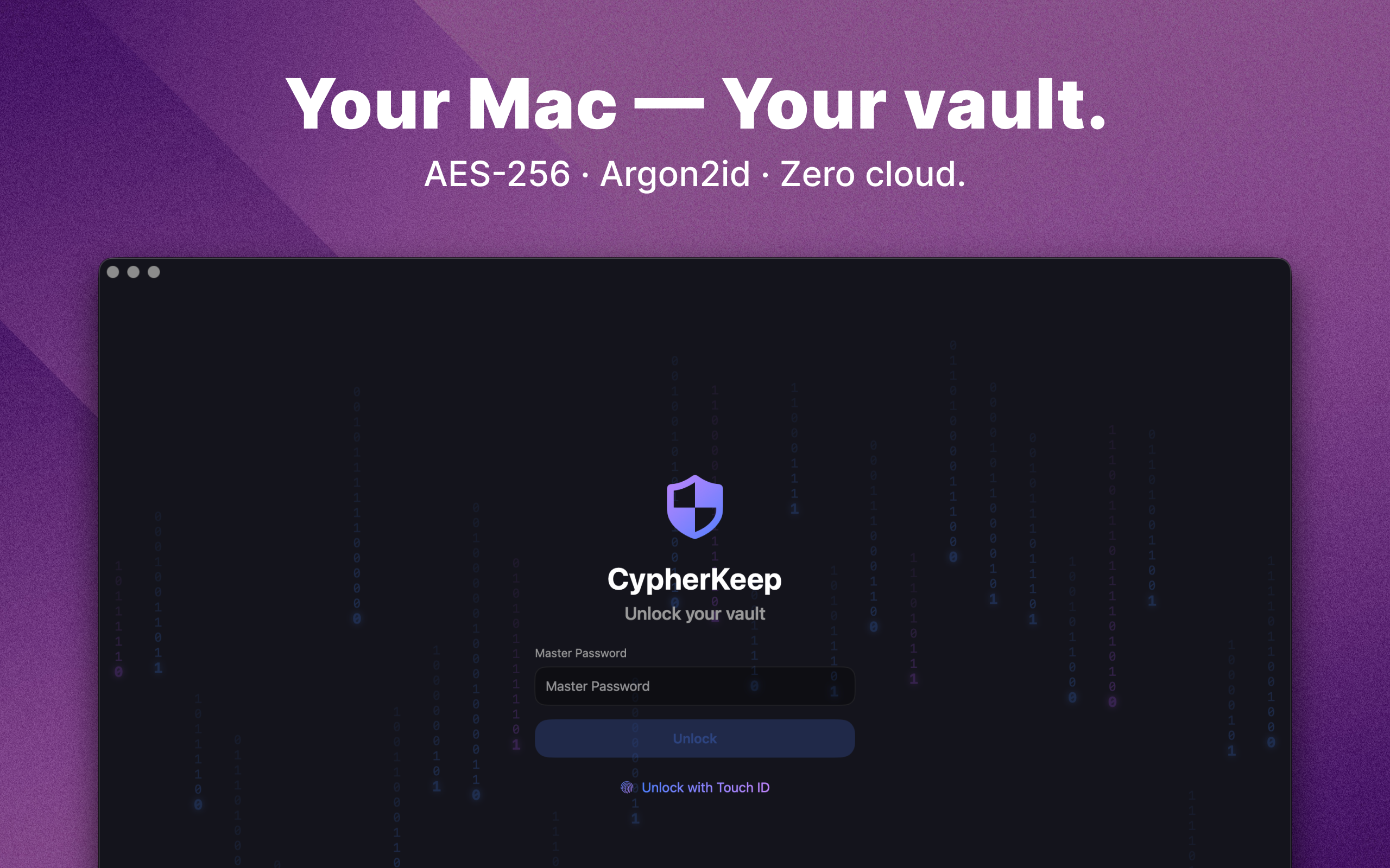 CypherKeep — Credential Manager for Mac gallery image