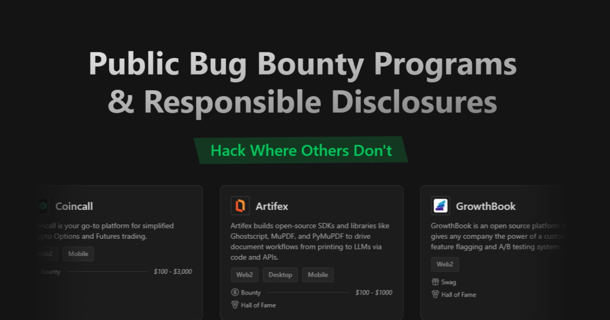 Bug Bounty Directory gallery image