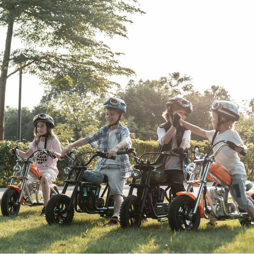 Çocuklar için Hyper Gogo Electric Motosiklet - Çocuk için güvenli ve güvenilir gerçekçi elektrikli motosiklet oyuncakları medya 2