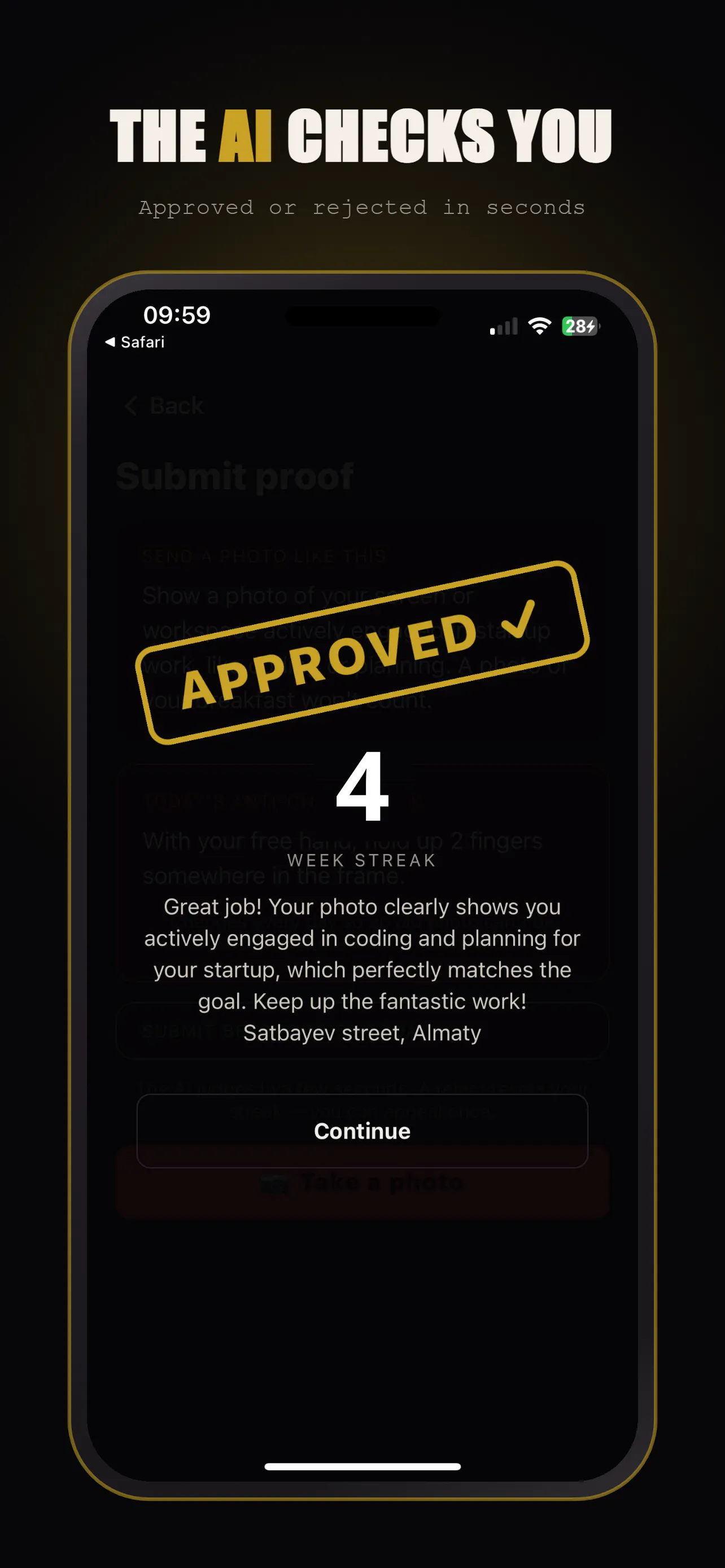 Cert — Authentic Streak gallery image