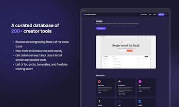 Curated to Create gallery image