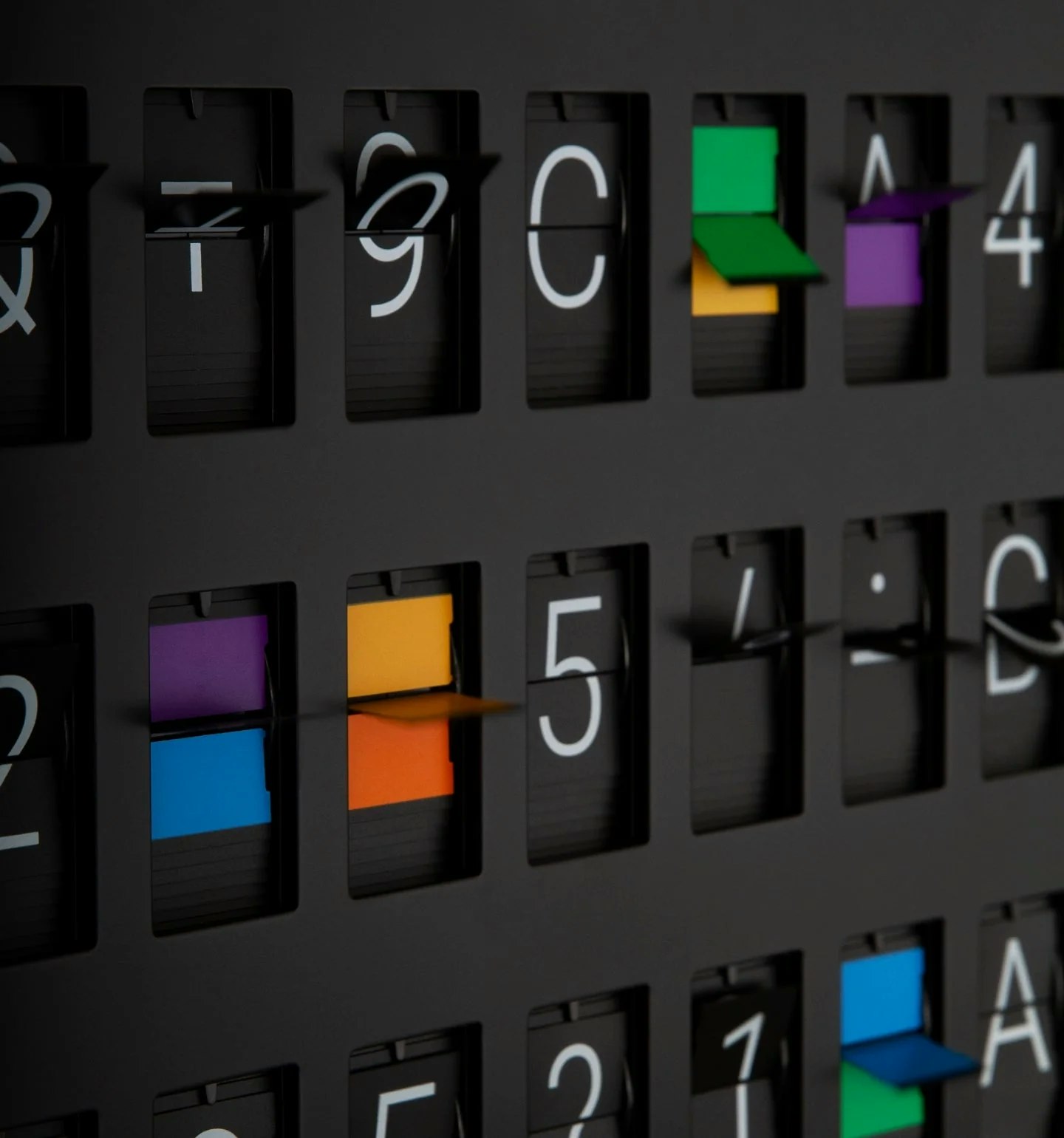 Vestaboard: Beau affichage de messagerie media 4