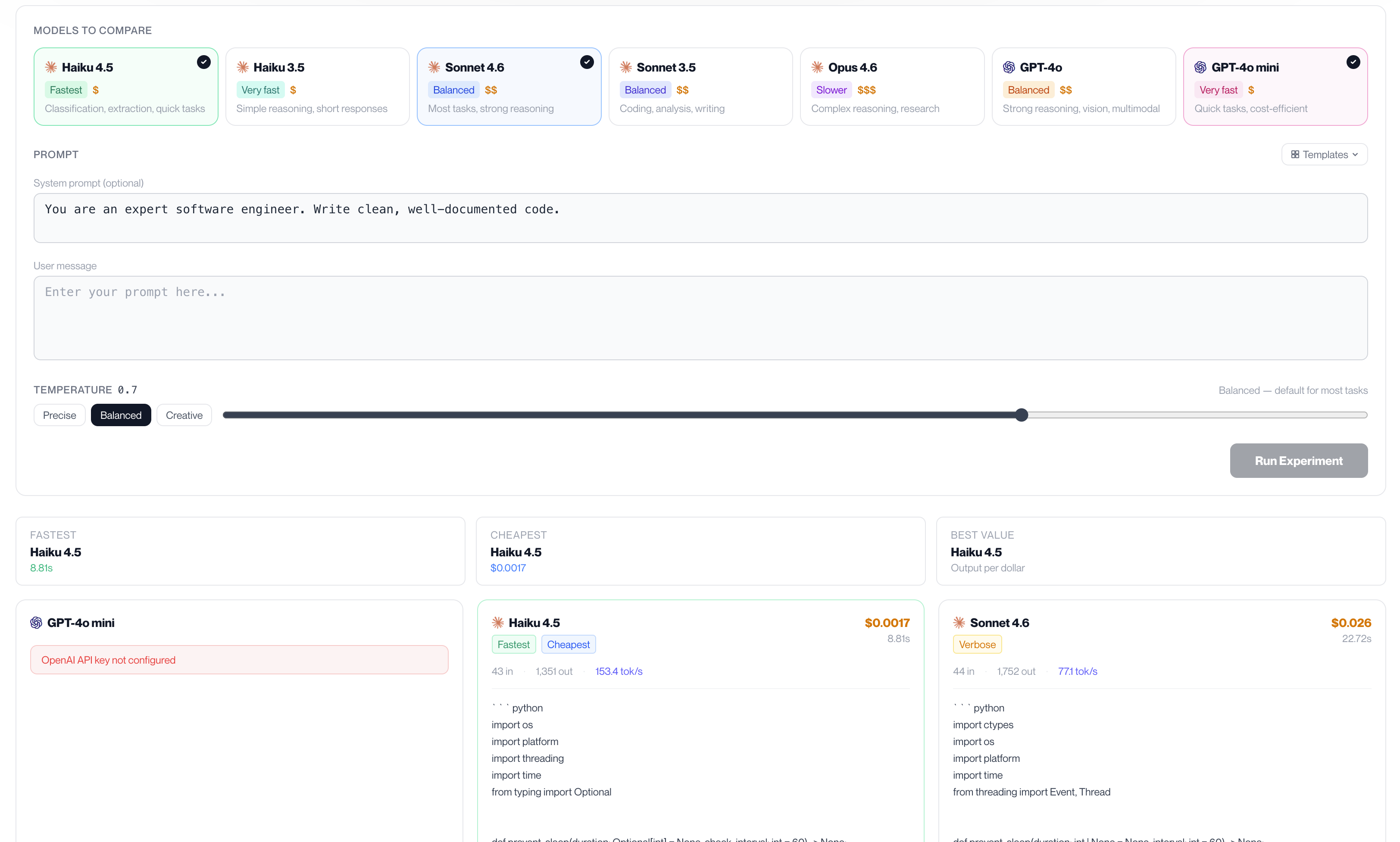 Promptive — LLM Observability  gallery image