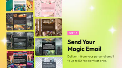 MagicMail: AI email generator gallery image