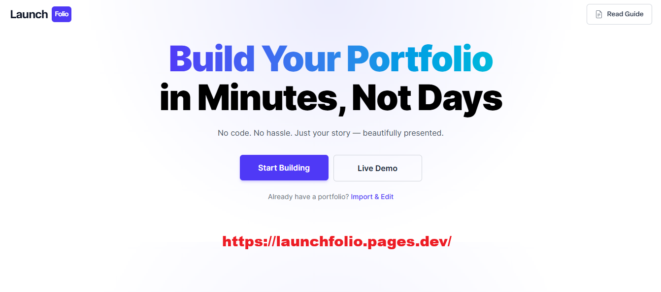 LaunchFolio gallery image