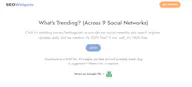 Social Trends Tracker