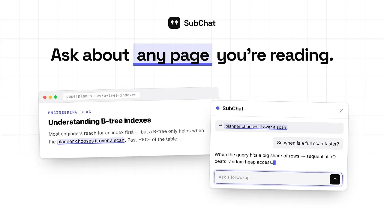 SubChat gallery image