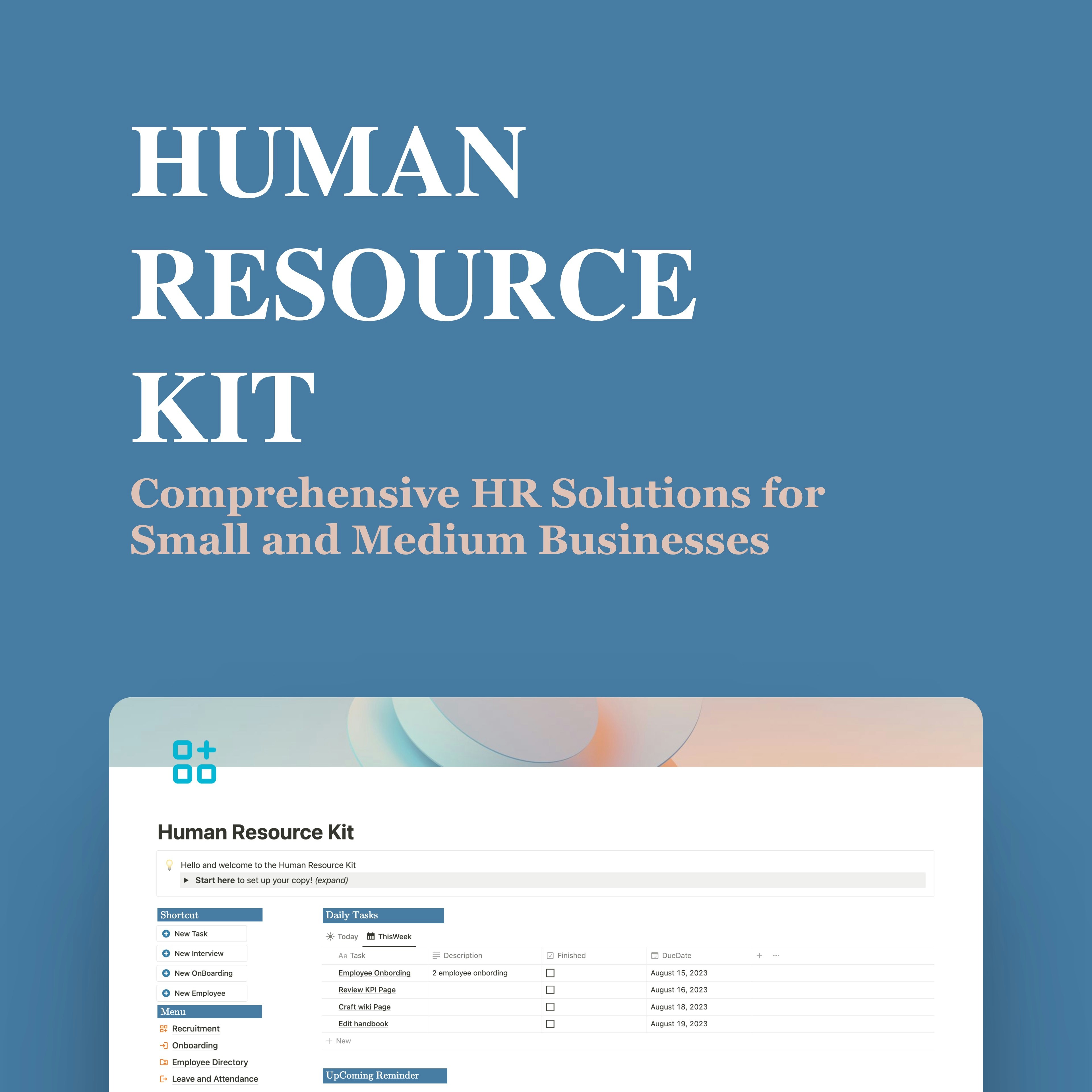 All-in-one Human Resource Kit logo