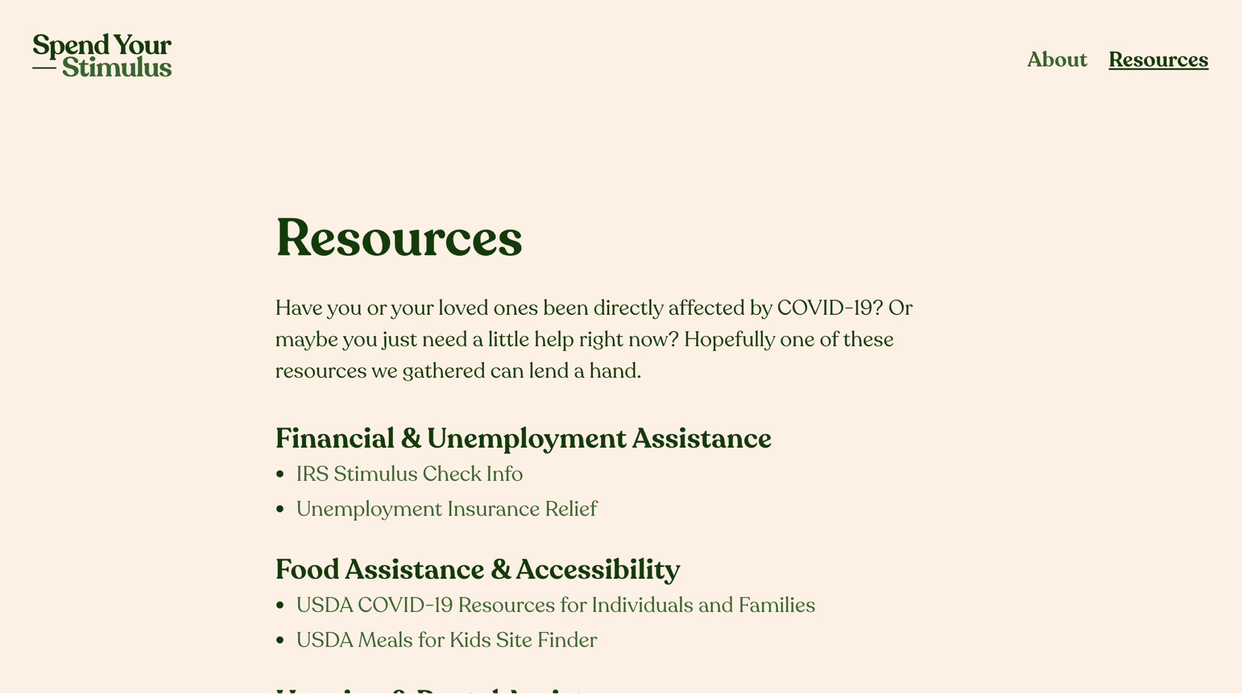 Spend Your Stimulus gallery image