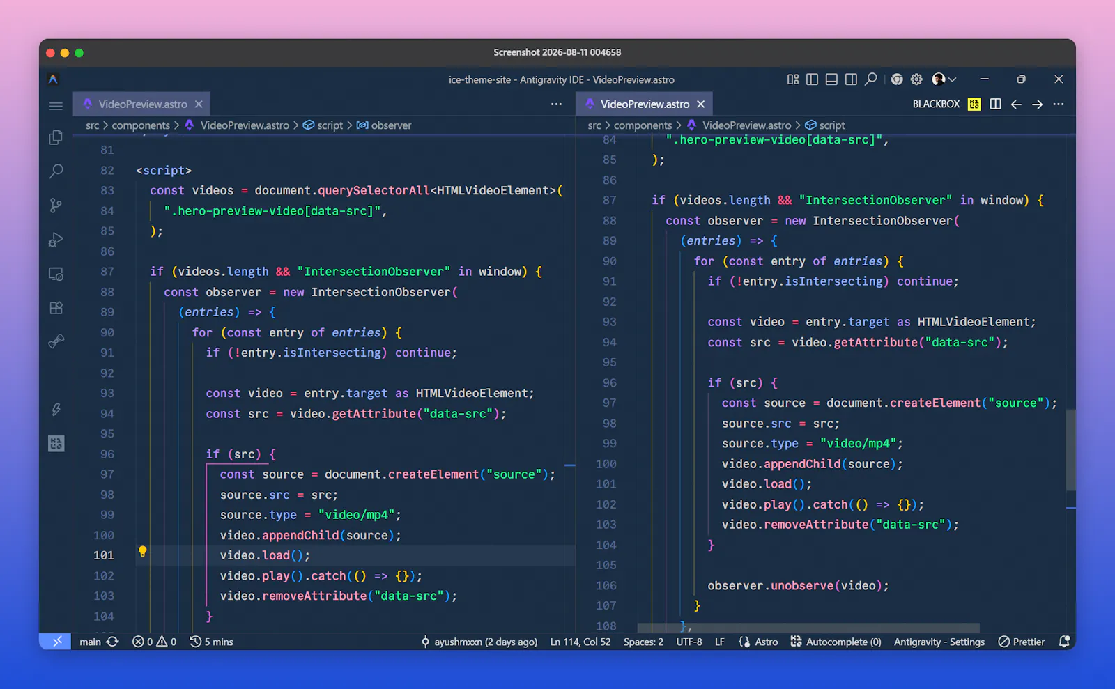 Ice Theme screenshot 2