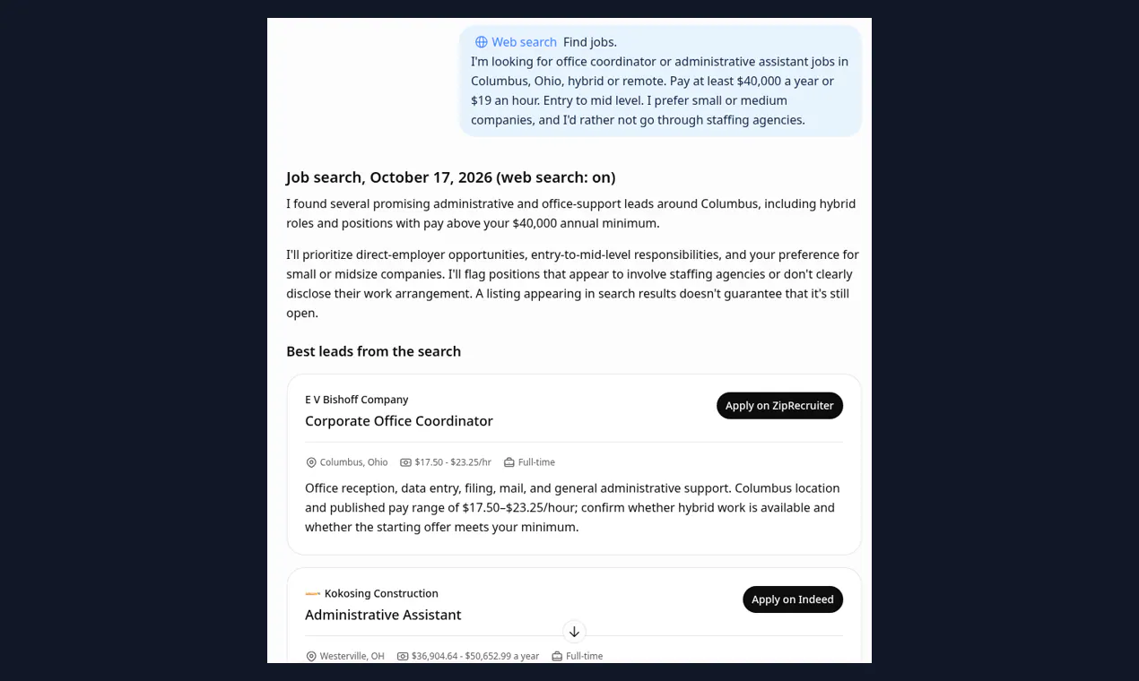 Agent Labs Career Finder gallery image