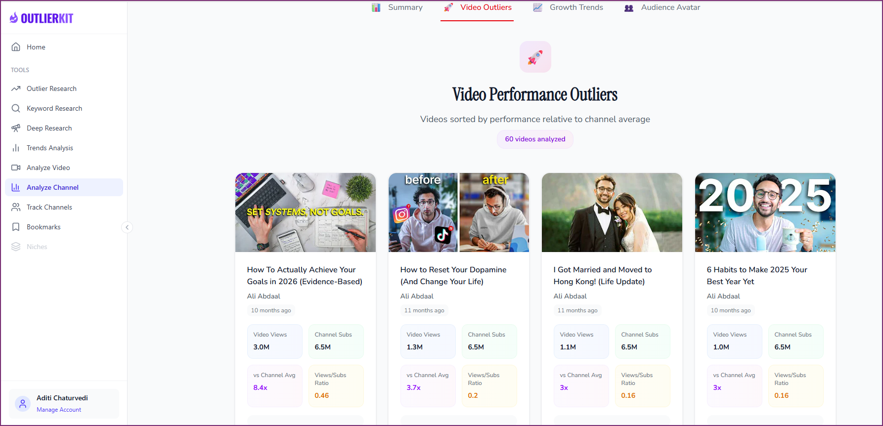 OutlierKit - Screenshot 4 showing product features and functionality
