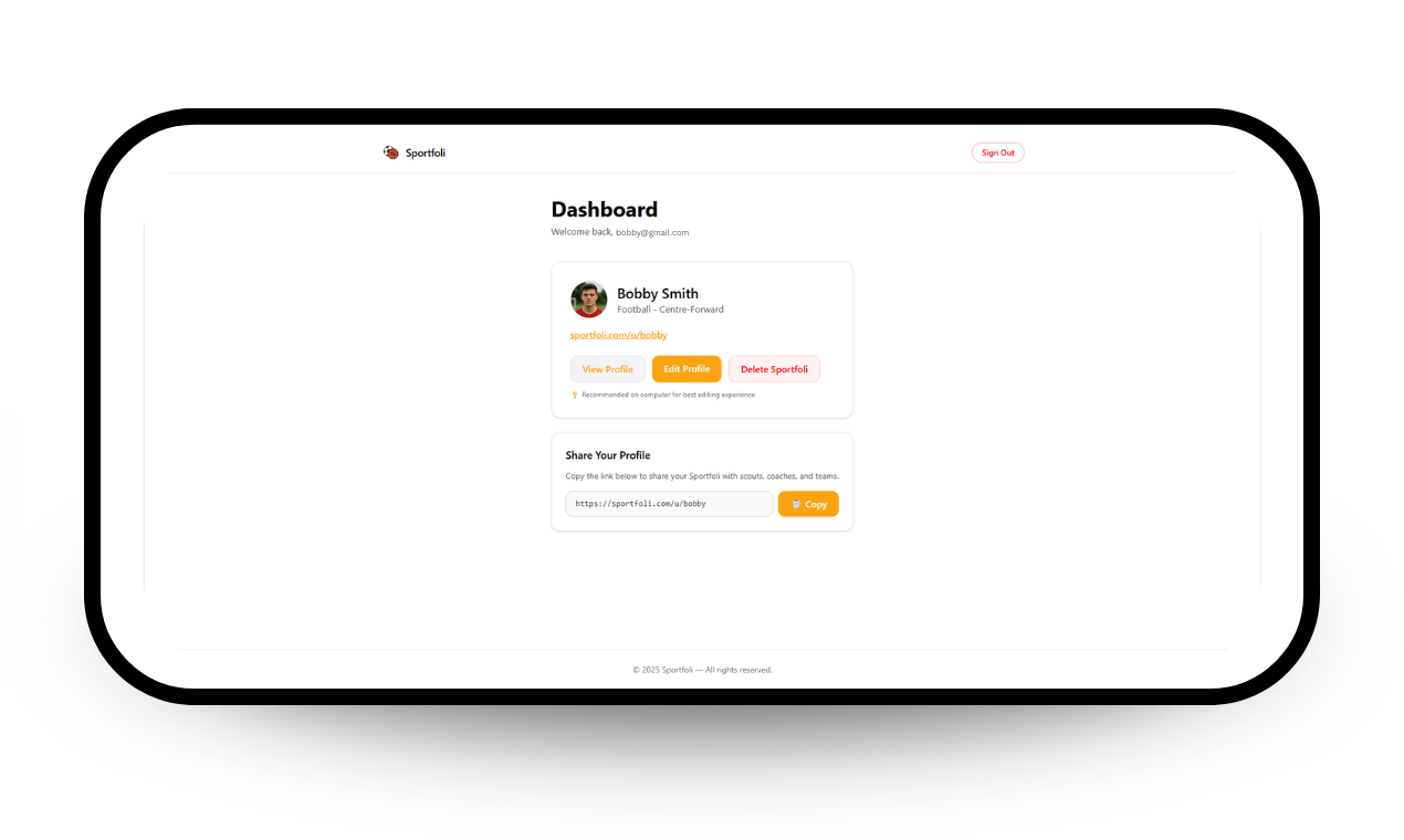 Sportfoli gallery image