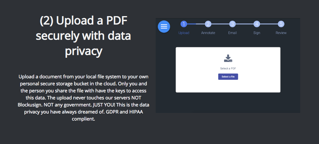 Blockusign gallery image