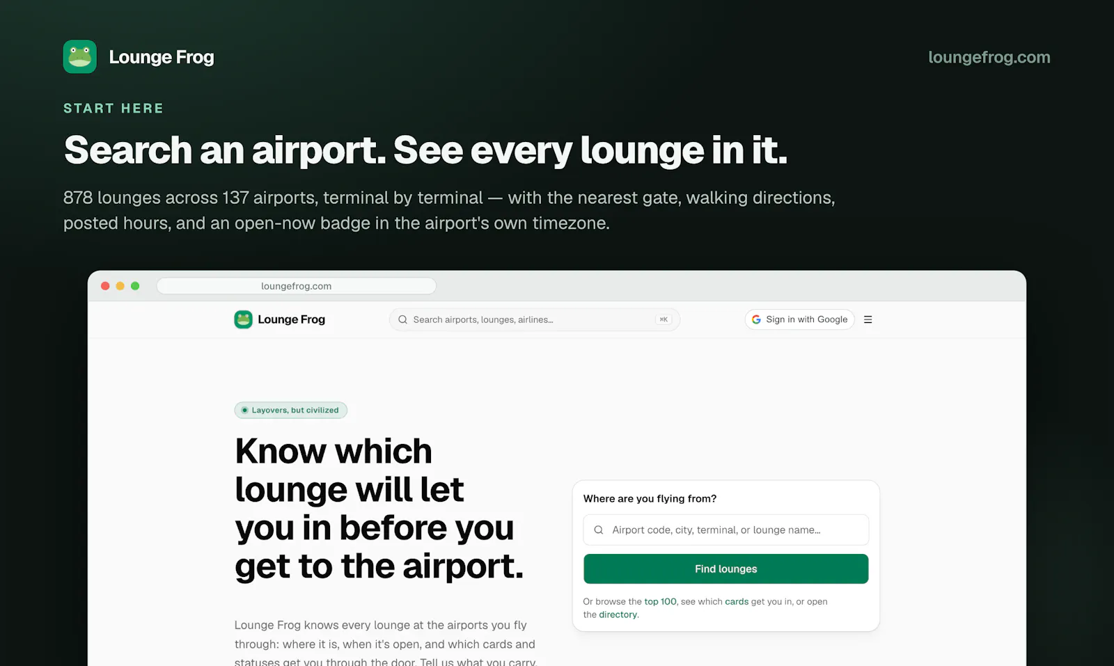 Lounge Frog screenshot 2