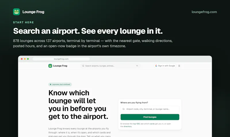 Lounge Frog screenshot 2