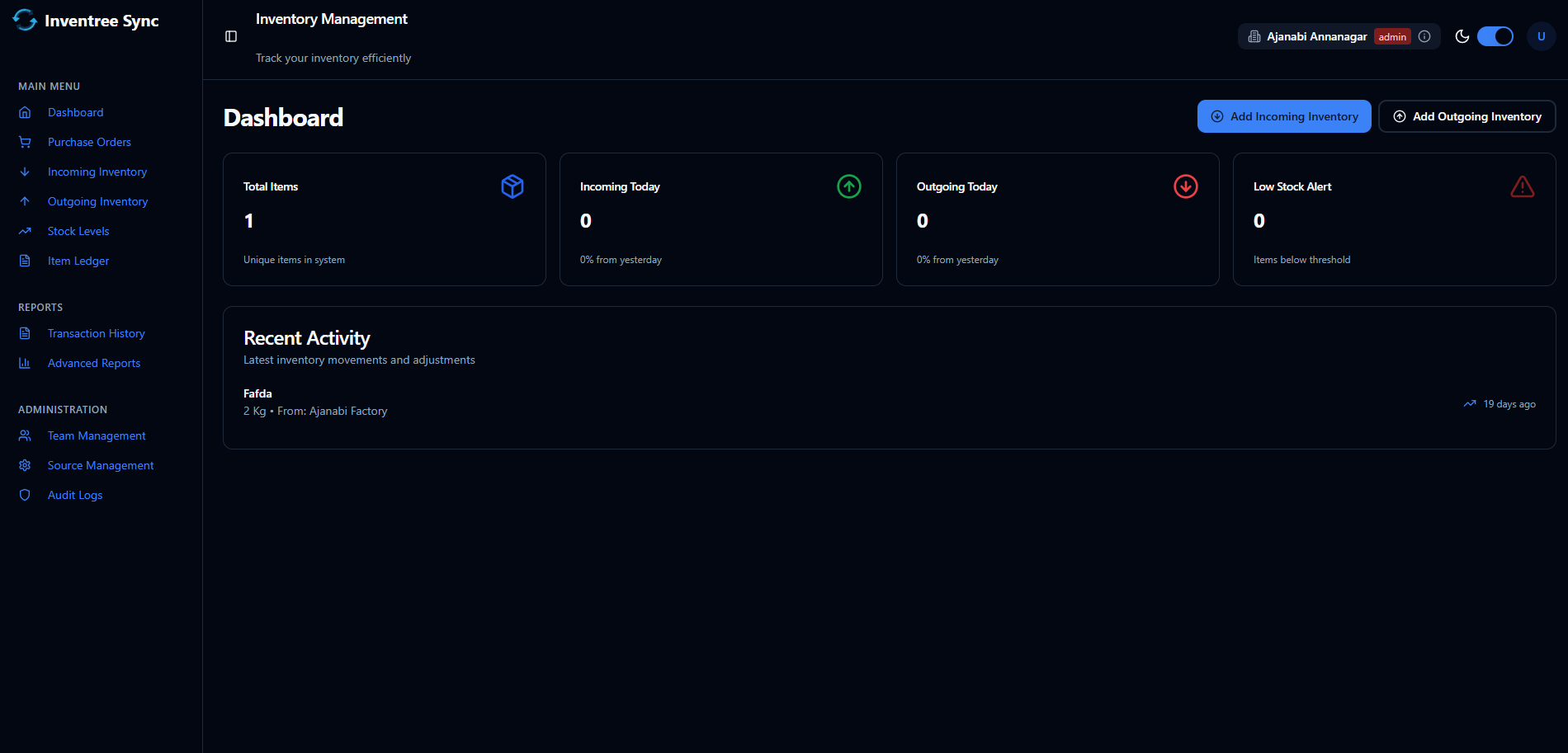 Média Sync - Un système de gestion des stocks pour résoudre le problème séculaire. 8