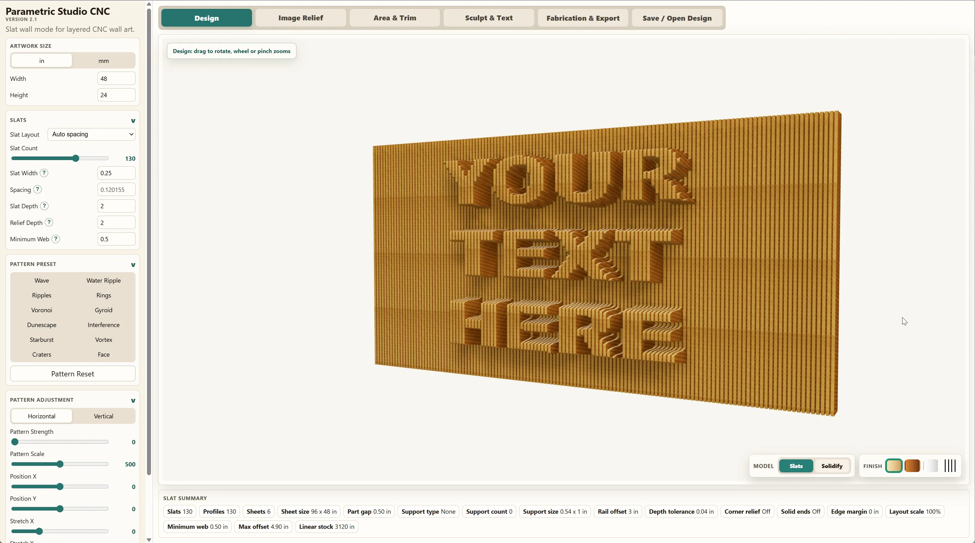 Parametric Studio CNC gallery image