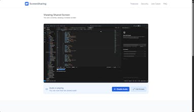 Screen Sharing via Browser gallery image