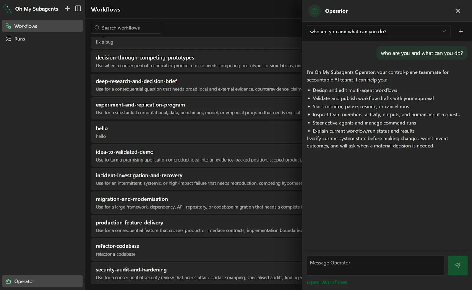 Oh My Subagents screenshot 7