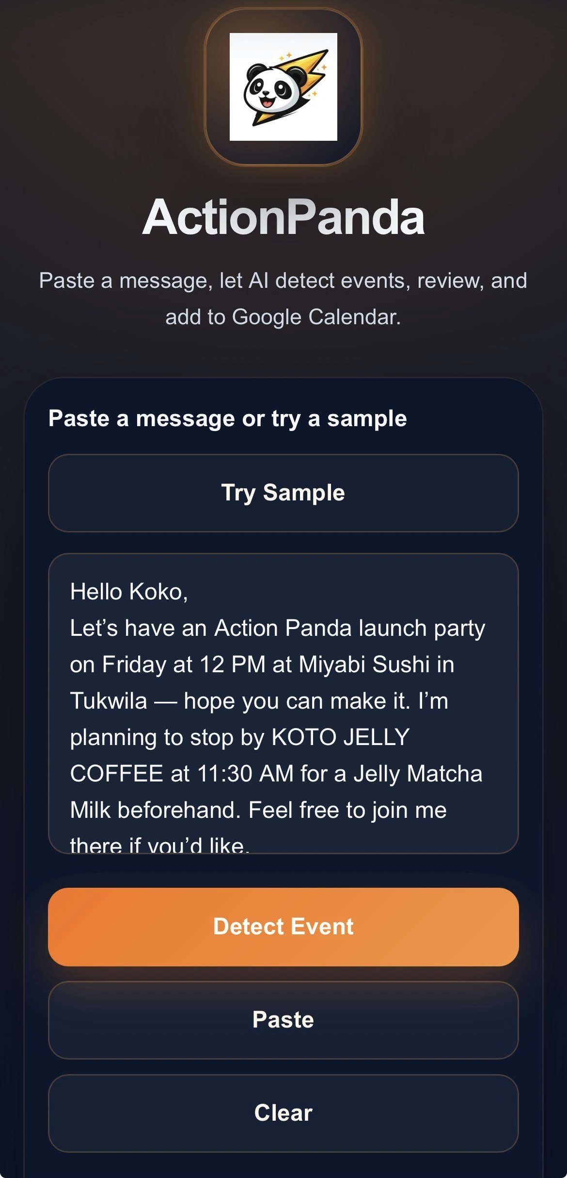 ActionPanda gallery image