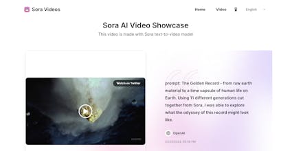 Sora Videos gallery image