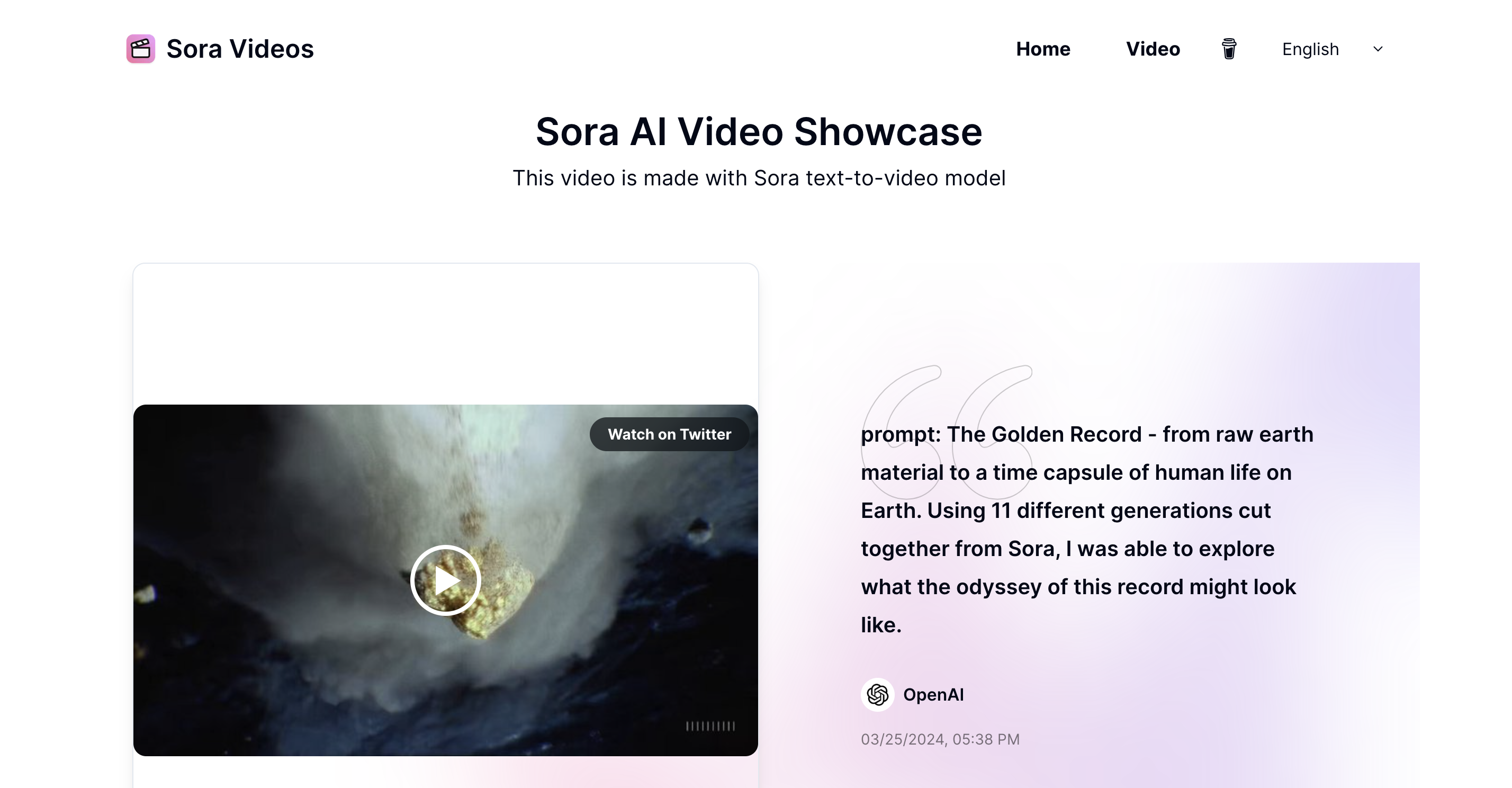 Media Video Sora - Video Sora mới nhất được tạo bởi Sora AI 3