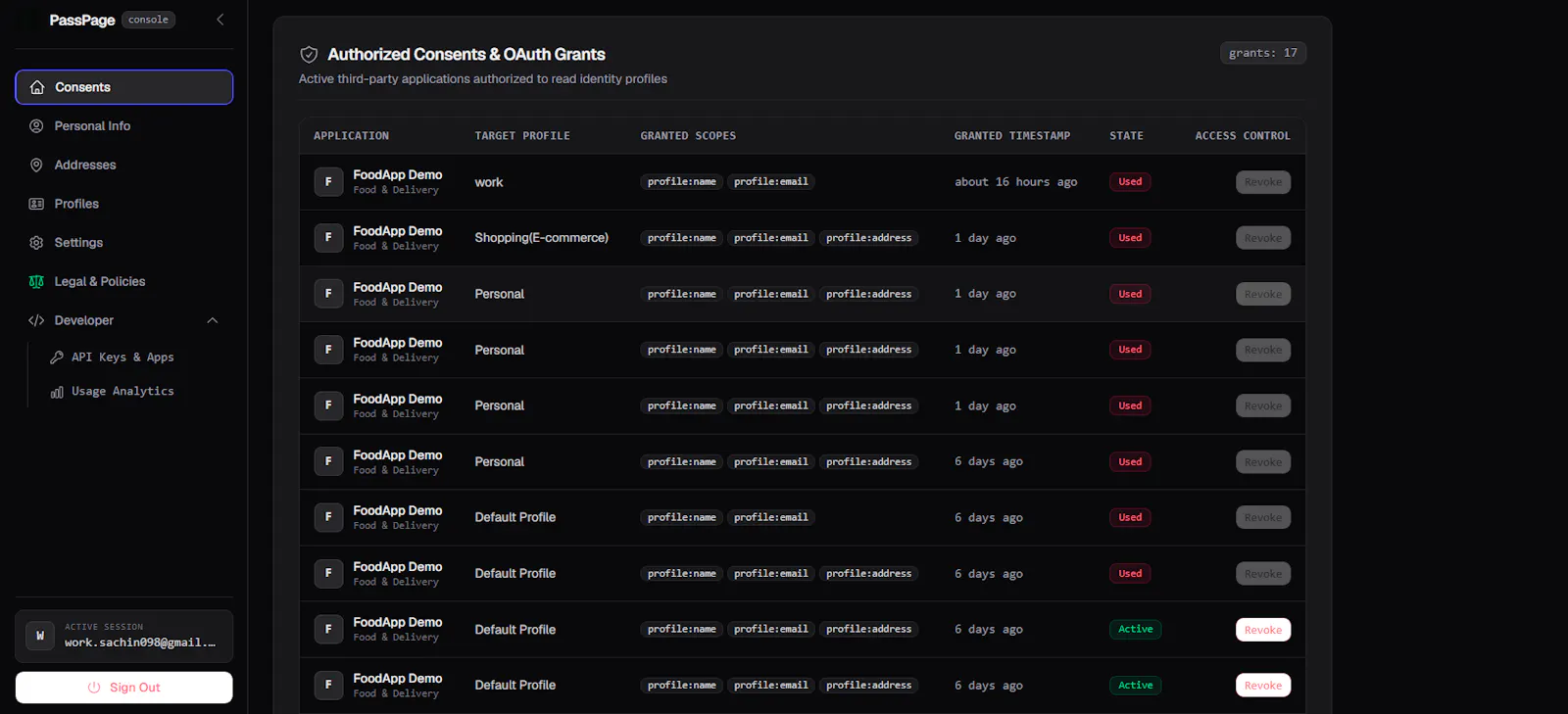 Passpage screenshot 6