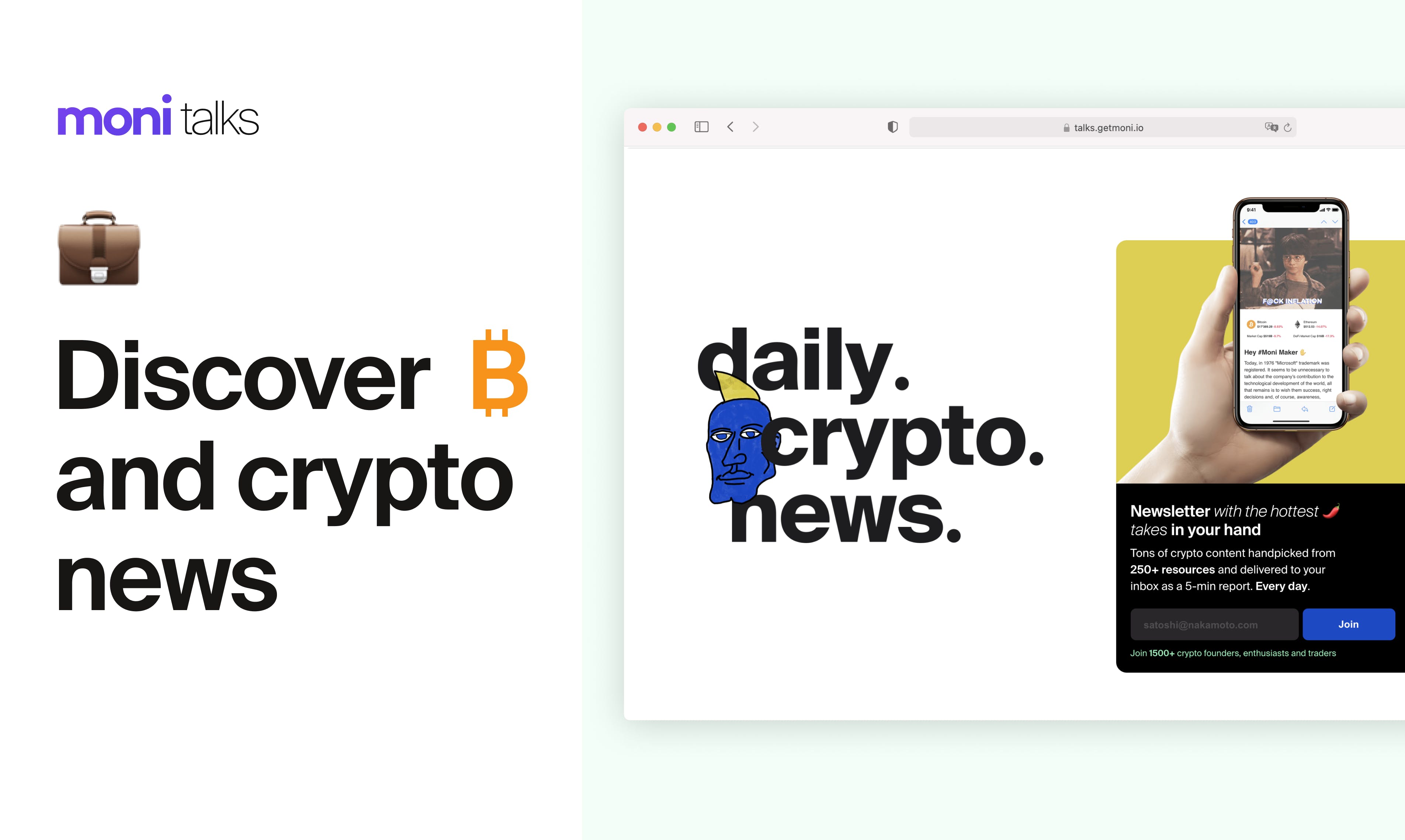 cryptocurrency newsletter subscription