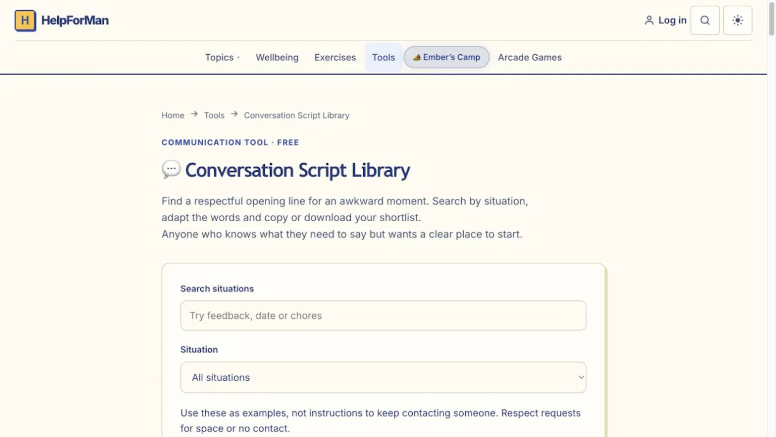 HelpForMan screenshot 2