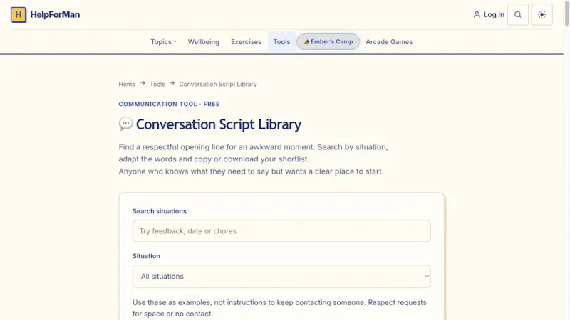 HelpForMan screenshot 2