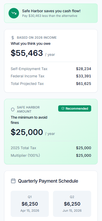 Safe Harbor Tax Shield (2026 Edition) gallery image