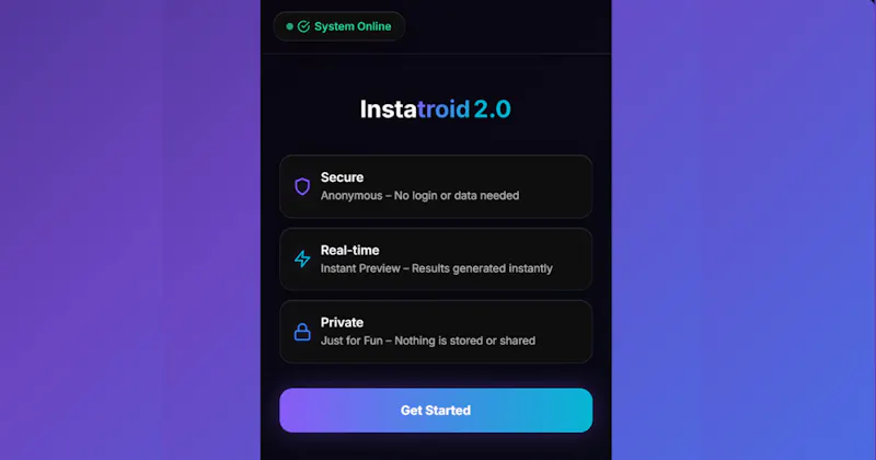Instatroid screenshot 1
