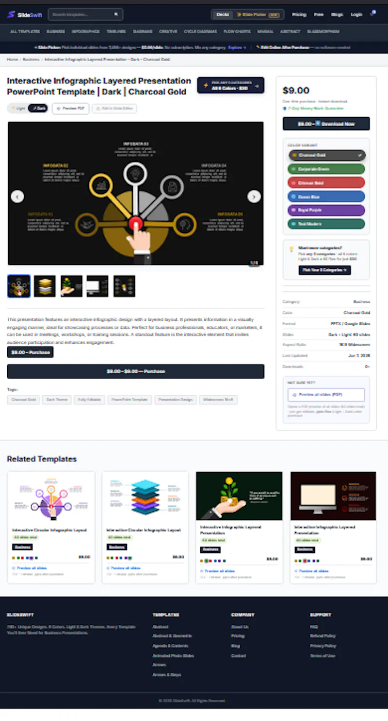 SlideSwift — PowerPoint Templates screenshot 2