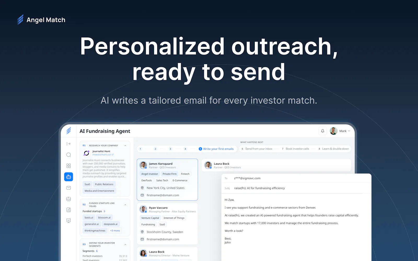 AI Fundraising Agent screenshot 3