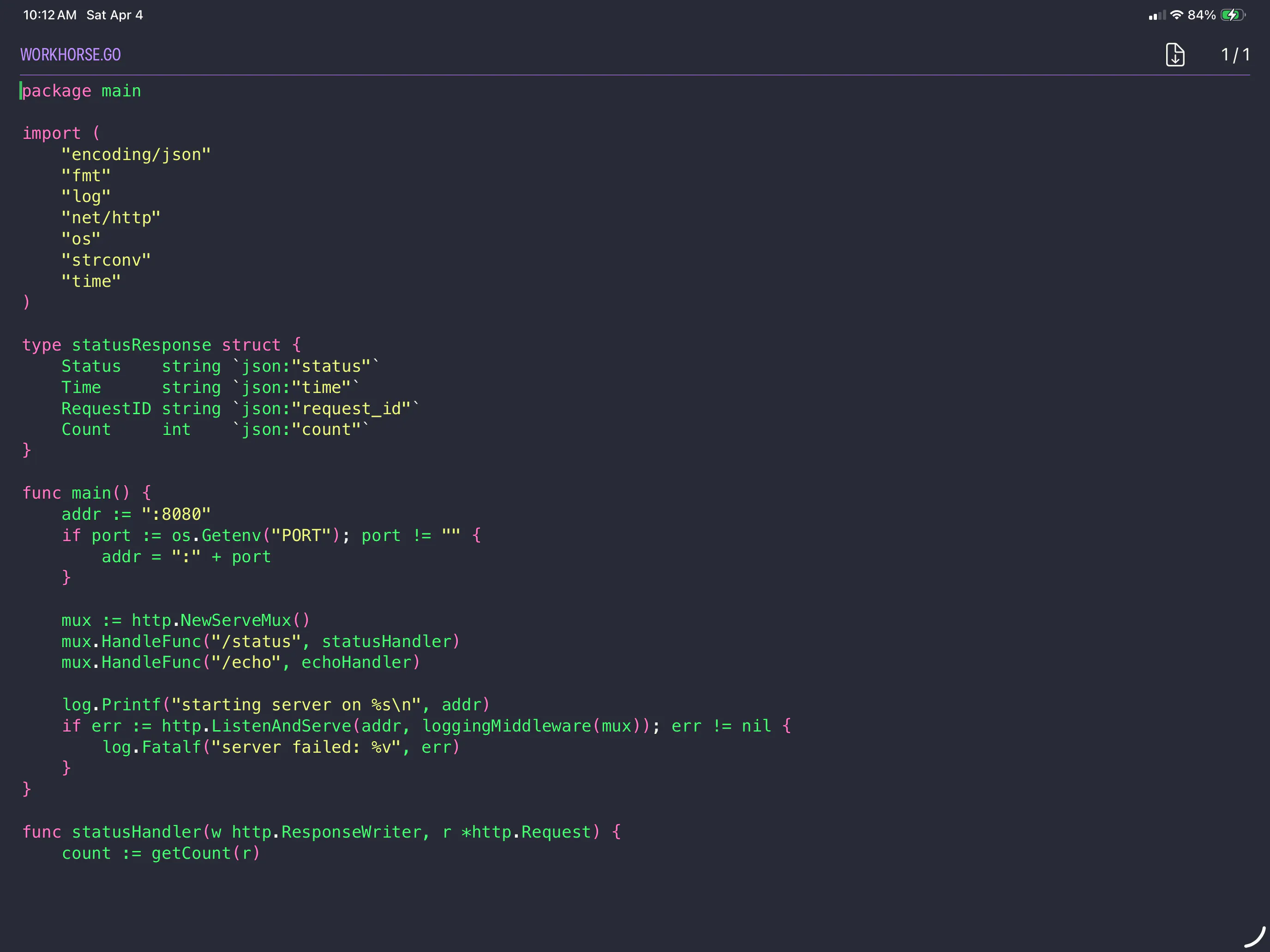 Greditor Code/Text Editor for iPad gallery image