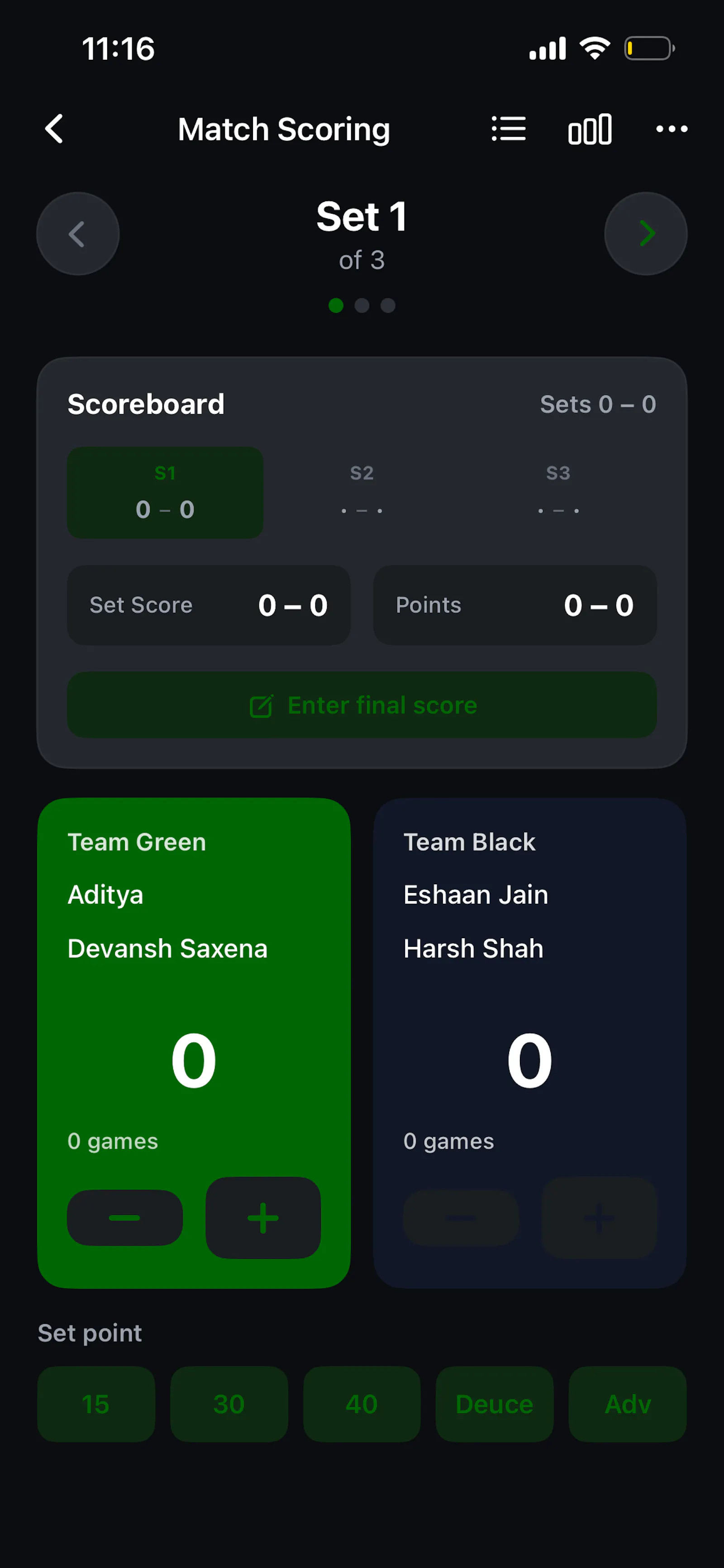 SWING - Player Matchmaking screenshot 2