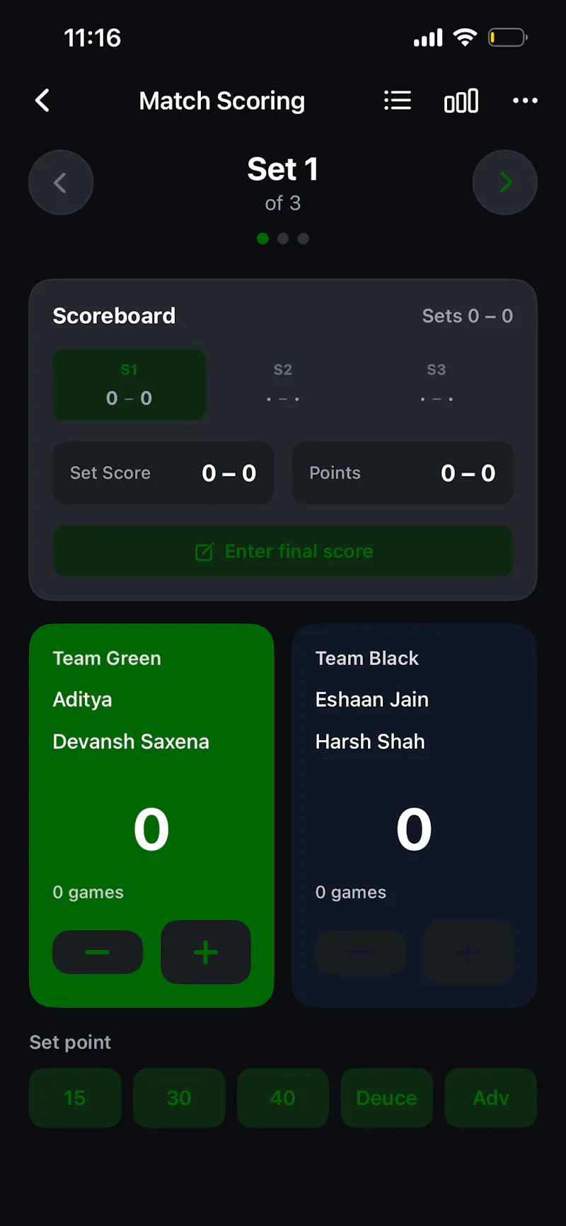 SWING - Player Matchmaking screenshot 2