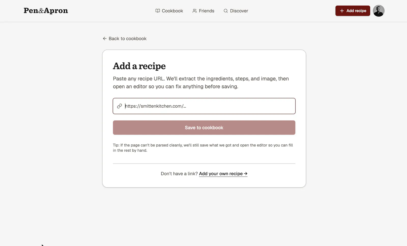 Pen & Apron screenshot 5