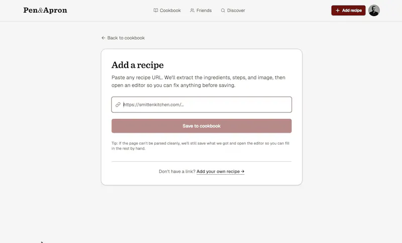 Pen & Apron screenshot 5