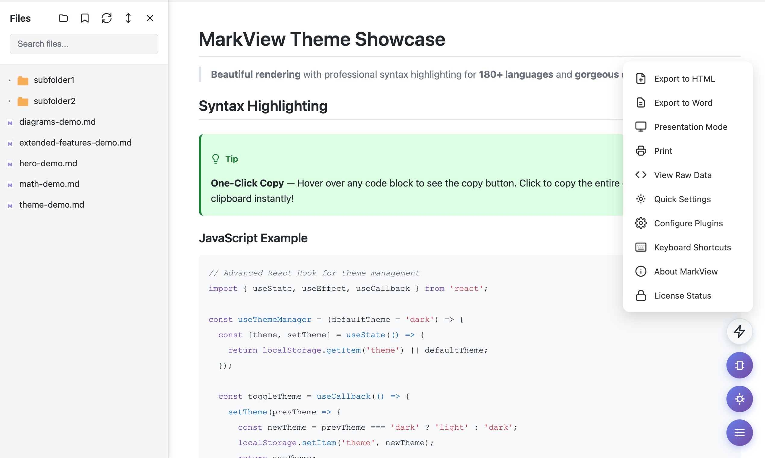 MarkView gallery image