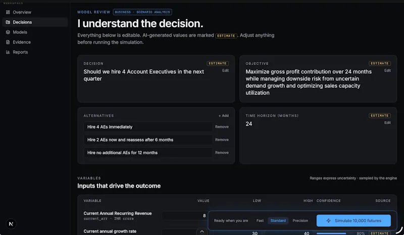 MARK C — Counterfactual Intelligence screenshot 9