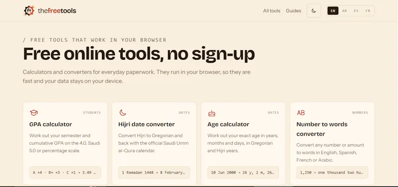 thefreetools screenshot 3