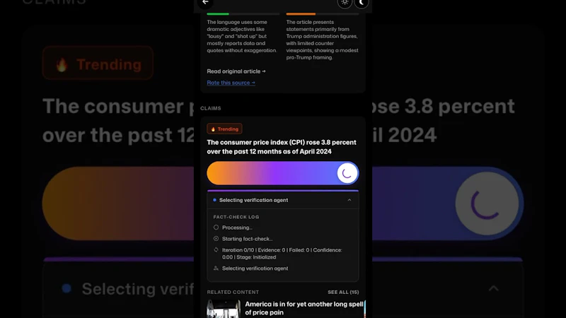 Proofoo screenshot 1 (video preview)
