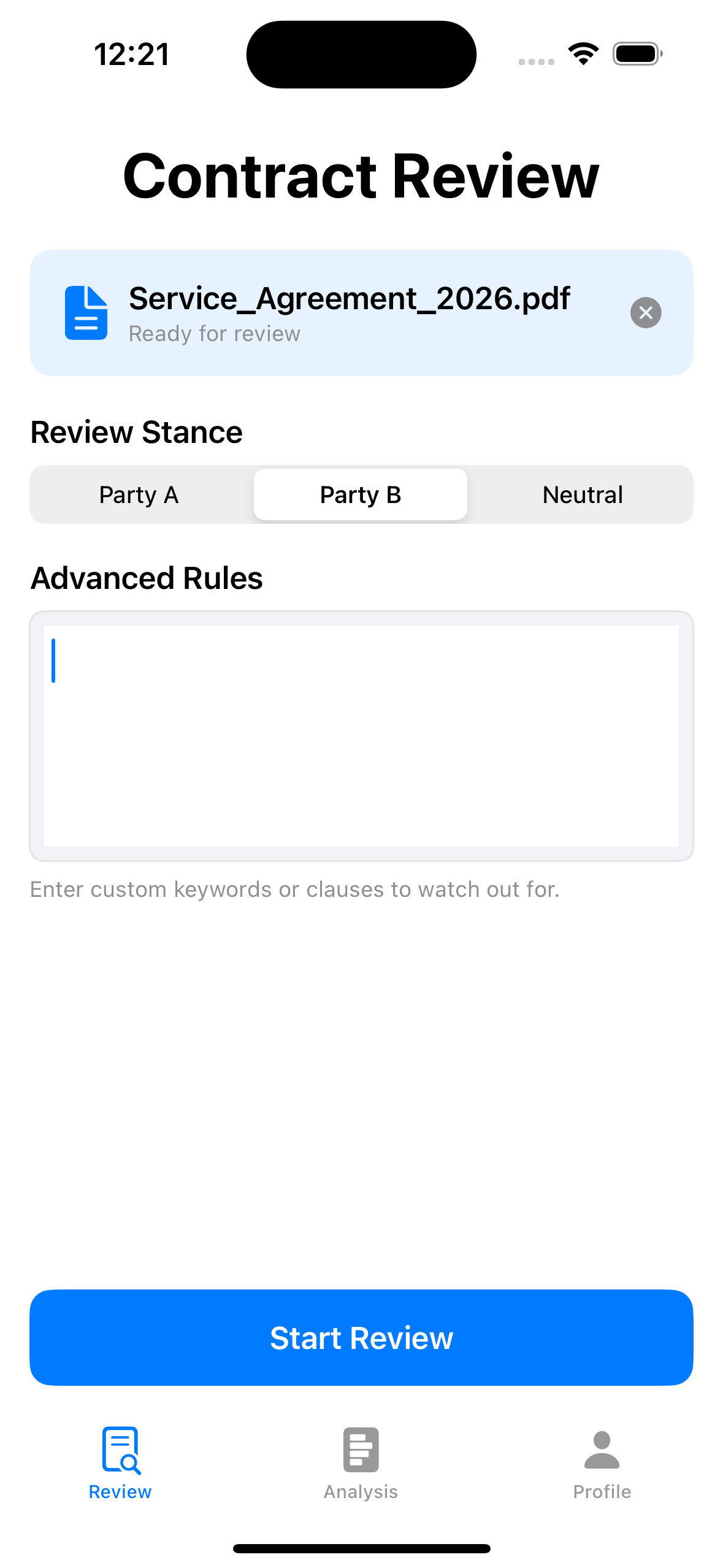 Redlining - Screenshot 2 showing product features and functionality