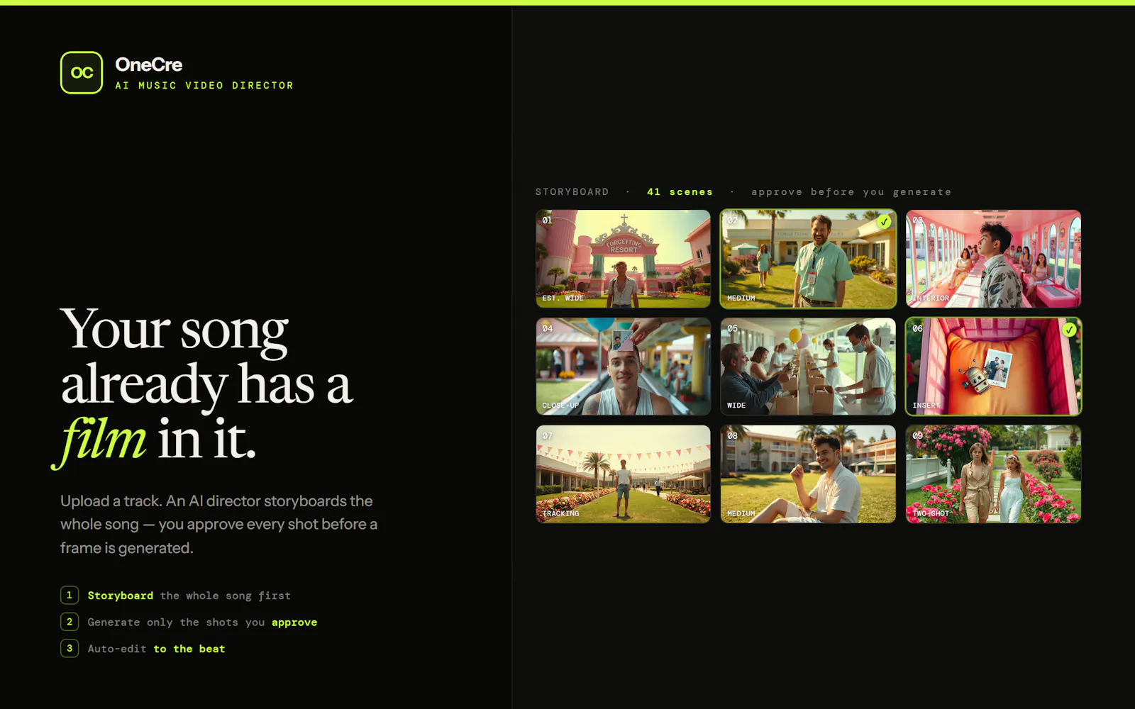 OneCre screenshot 2