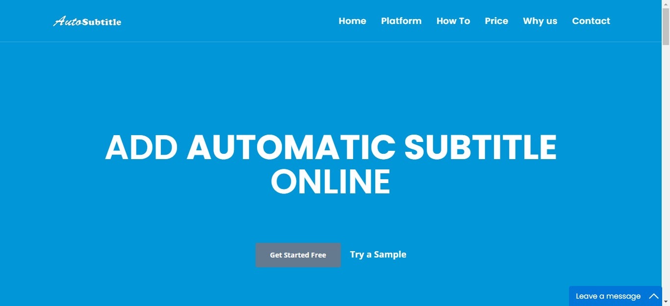 Autosubtitle Online gallery image